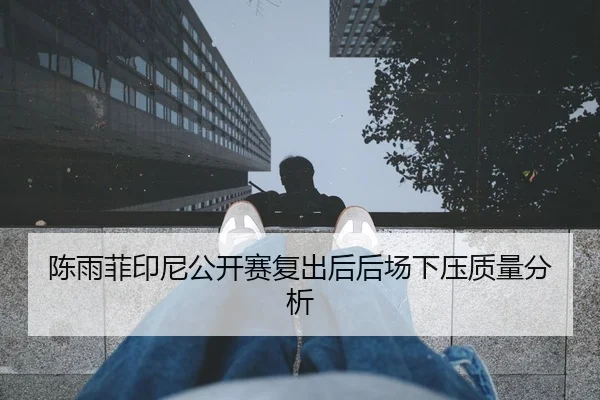 陈雨菲印尼公开赛复出后后场下压质量分析