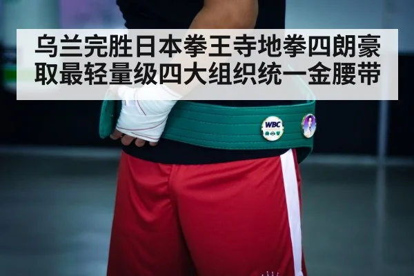 boxing champion belt